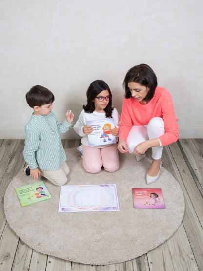 PACK DE 3 CUENTOS: CONOCERSE MEJOR CON MENTALÍN, SENTIMENTALÍN Y FÍSICO